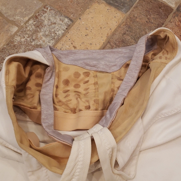 Lululemon gray & white tank top size 6 - Picture 5 of 8